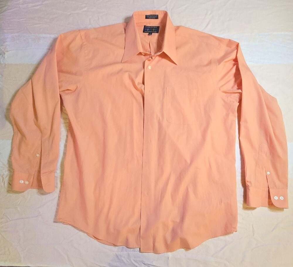 Colours by Alexander Julian Men's Long Sleeve Button-Down Dress Shirt